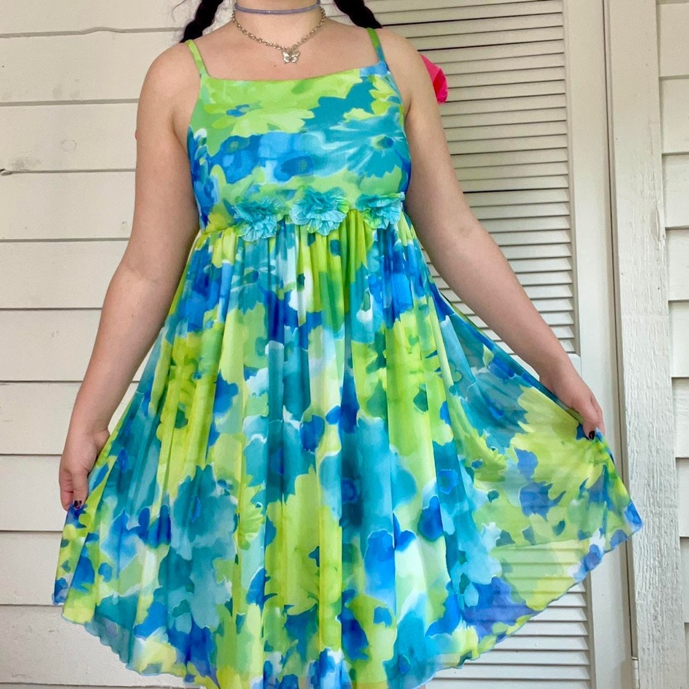 Y2K Babydoll Mini Dress (XS) main image 0